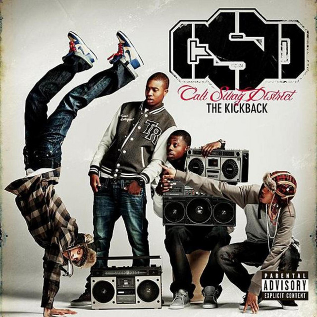 Album cover for teach me how to Dougie by Cali Swag District.