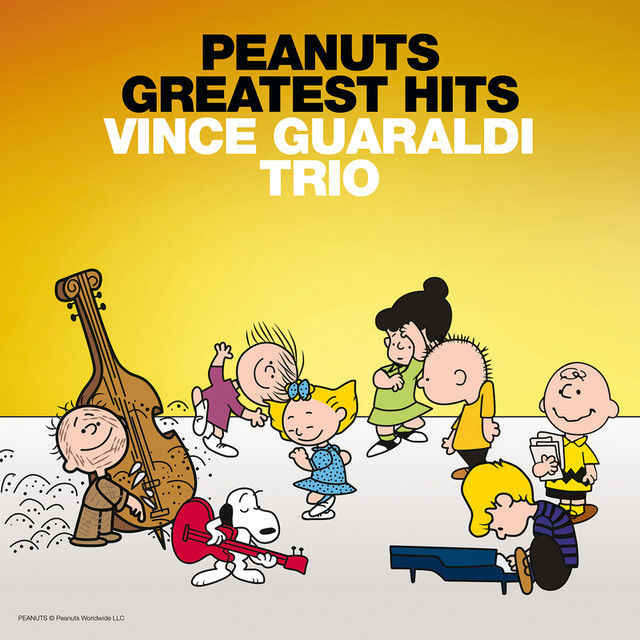 Album cover for Linus and Lucy by the Vince Gauraldi Trio.