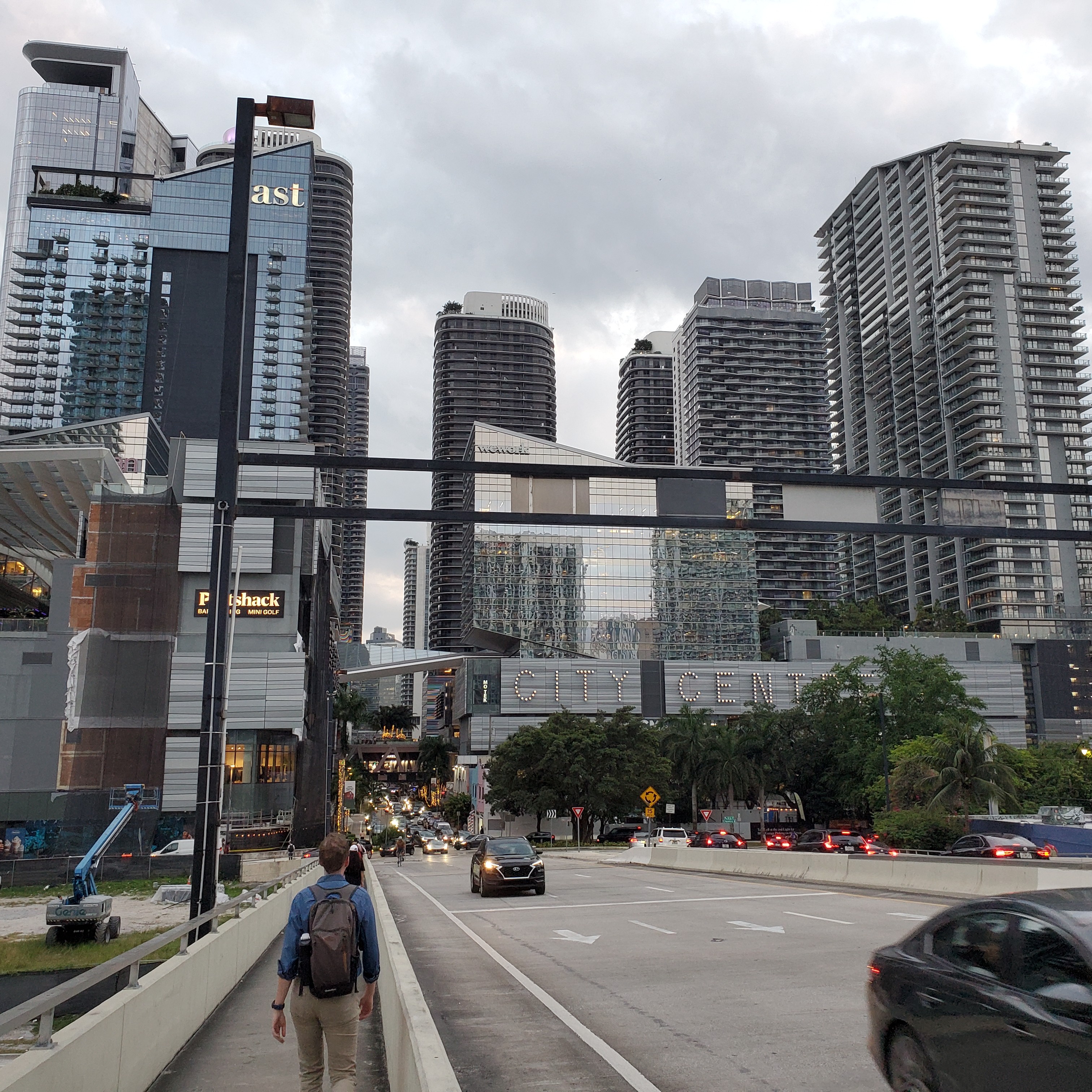 Photo of some Miami Buildings