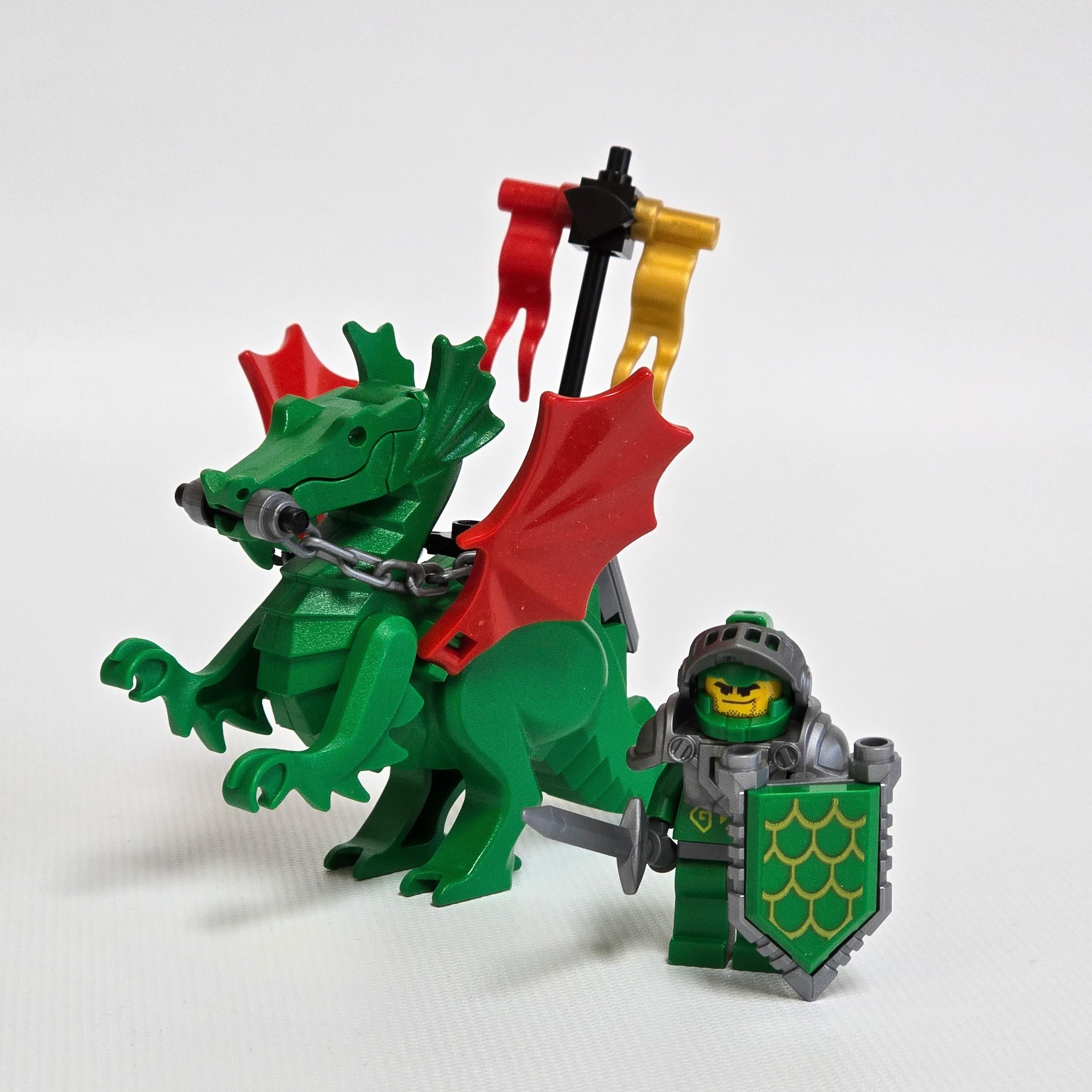 Lego Dragon Knight, created by Alex Lyman