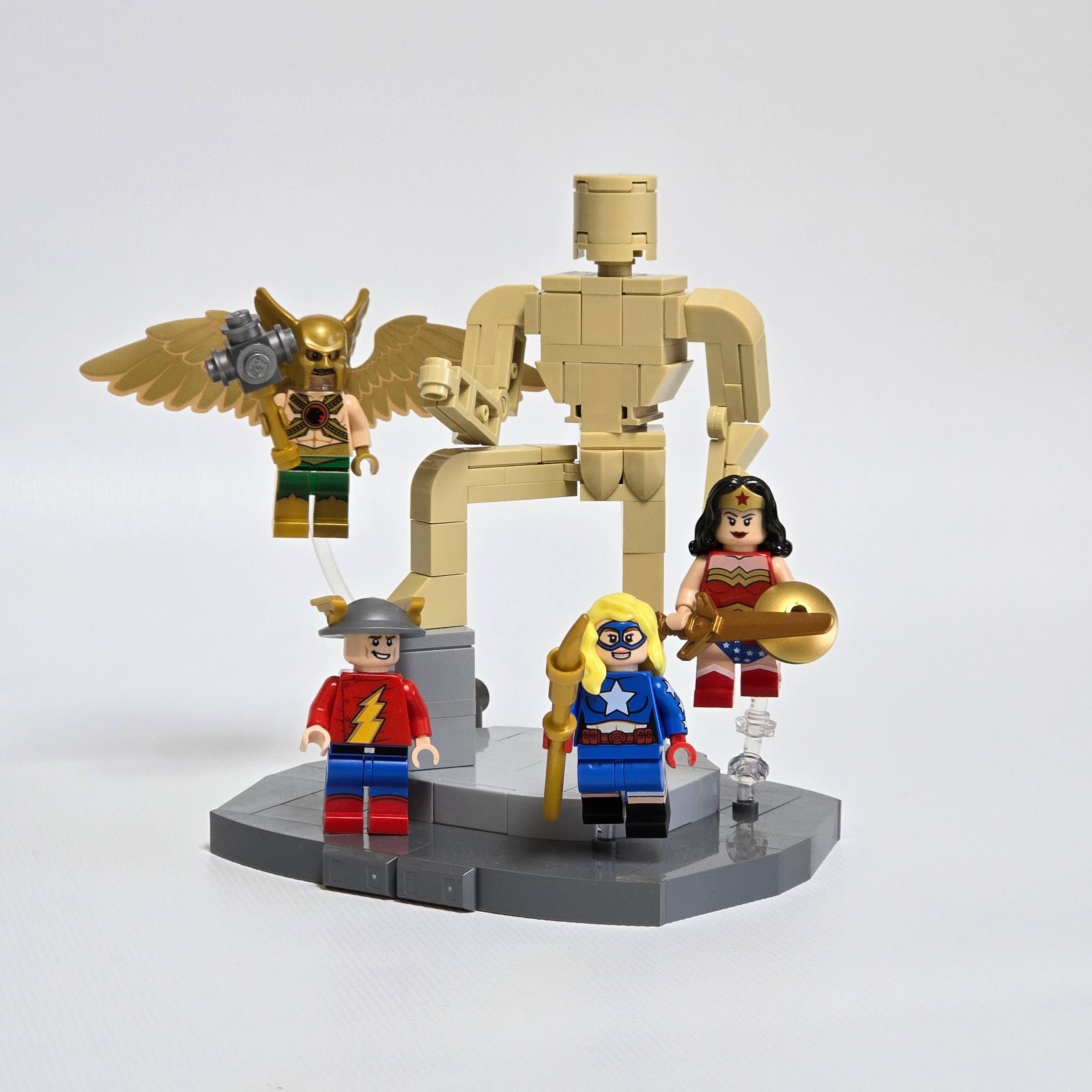 Lego Justice Society of America, created by Alex Lyman