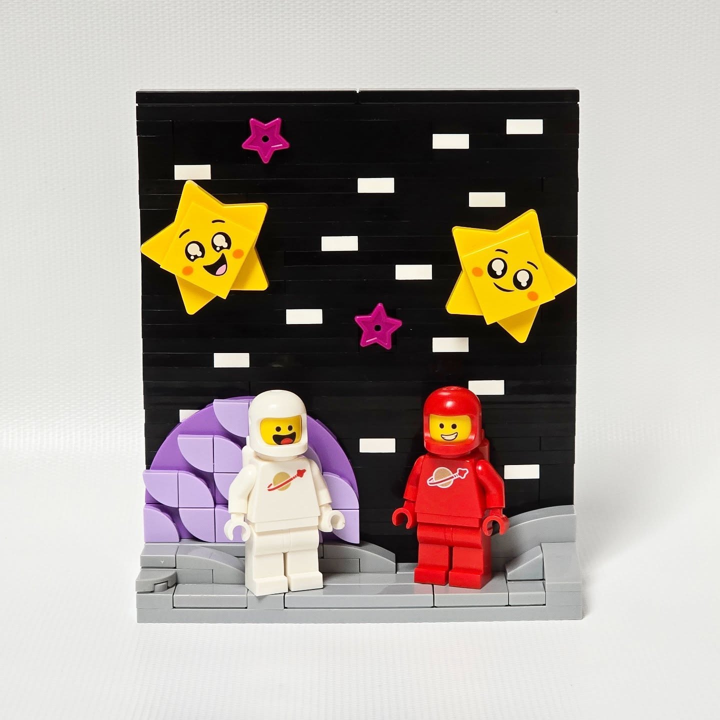 Lego space diorama