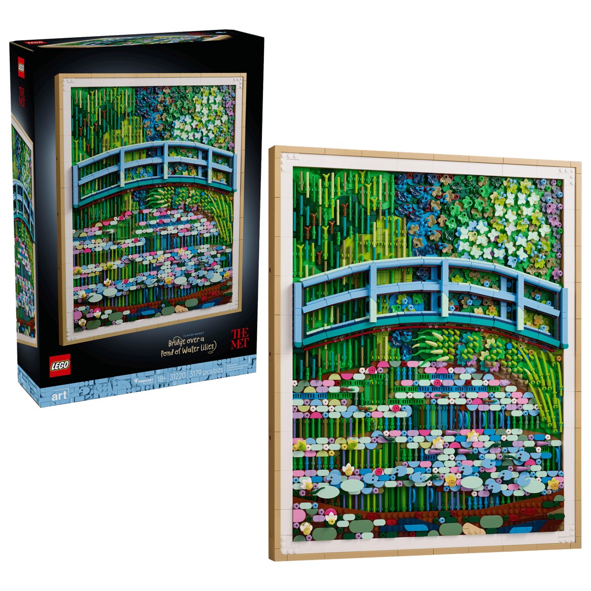 Lego Monet Painting