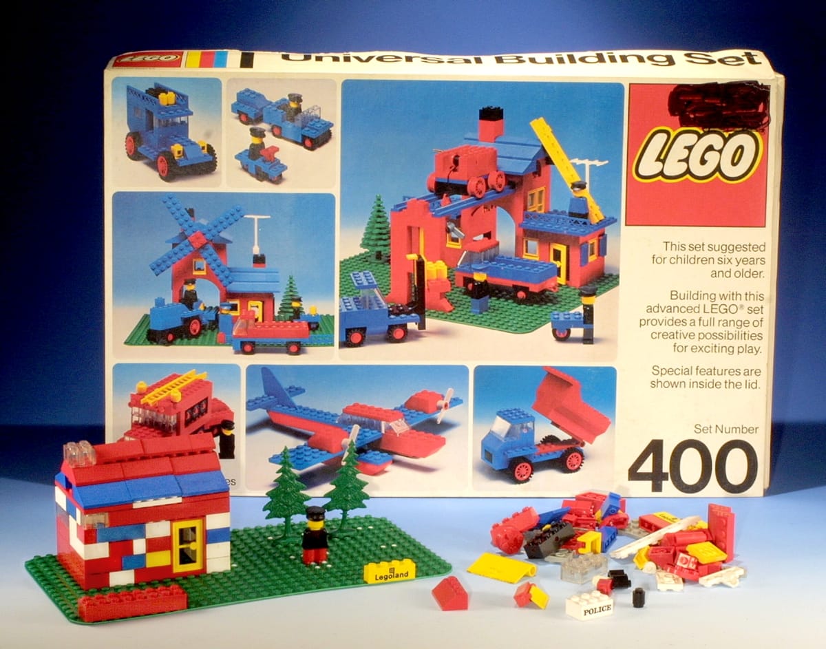 Lego set 400 from 1977