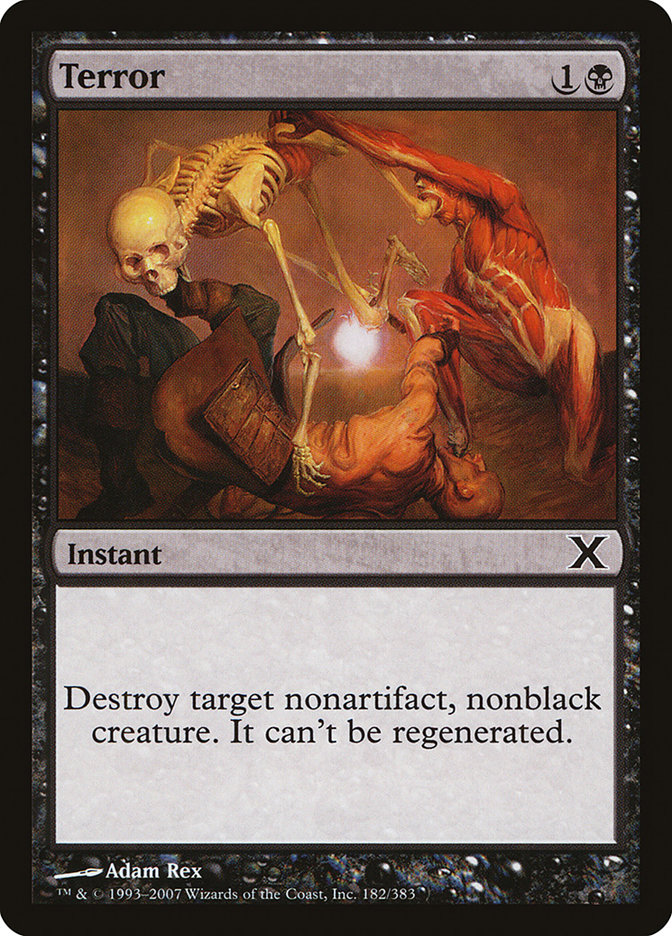 The Magic: the Gathering card Terror