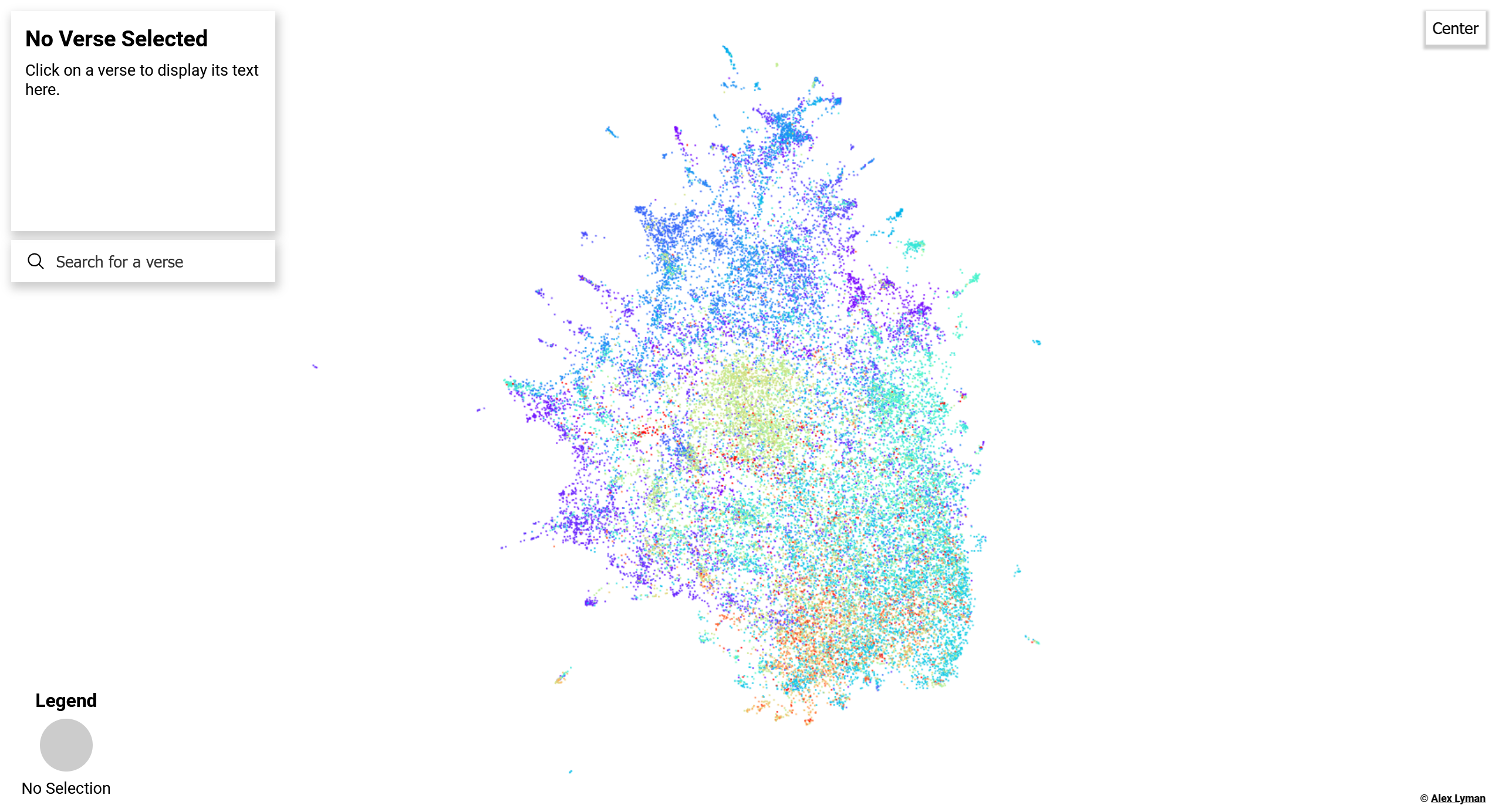 Semantic Map of the Bible